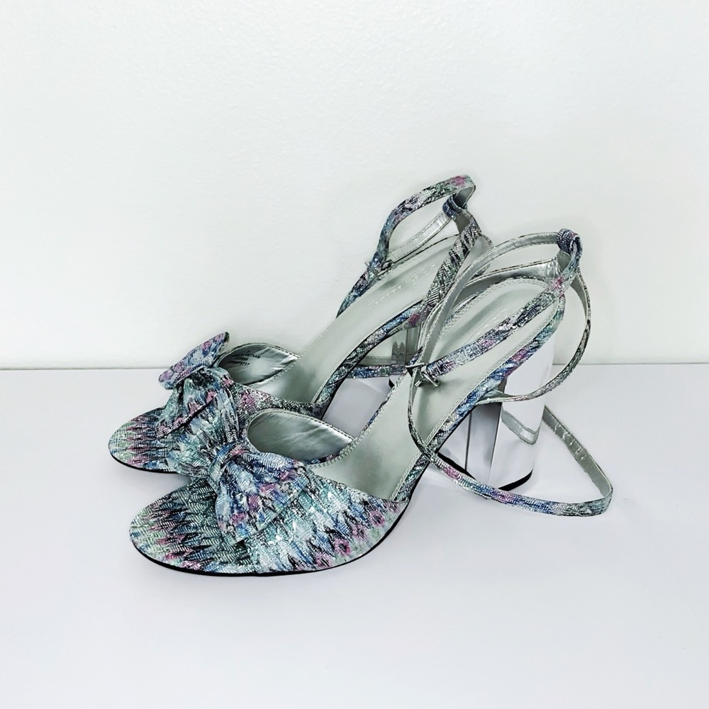 ASOS Blue and Purple Iridescent Heels